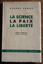 LA SCIENCE LA PAIX LA LIBERTÉ