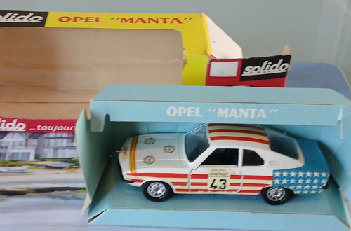 Solido scarce 188 opel manta - opel,
