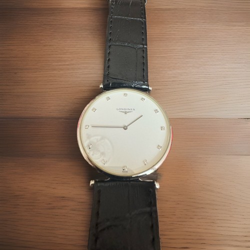 Longines acciaio 37mm - longines, diamanti
