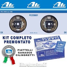 KIT FRENI POSTERIORI ATE OPEL