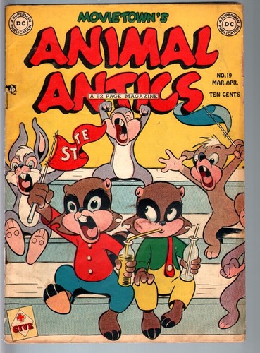 Animal antics 1948 racione - antics, #19-1948-racione