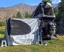 VENDO TENDA DA TETTO JAMES BAROUD SPACE M GRIGIA ANNO 2023 USATA TRE NOTTI.