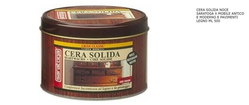 Cera solida noce saratoga - noce,