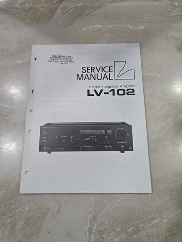 Luxman 102 amplificatore - luxman, lv-102