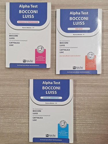 Alpha test bocconi - alpha,