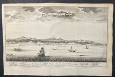 AMBON ISLAND MALUKU INDONESIA 1753 BELLIN/VAN SCHLEY INSOLITA VISTA ANTICA