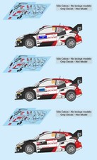 Decals Toyota Yaris Rally 2023