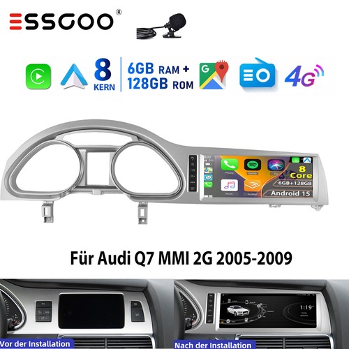 Autoradio 128g per audi q7 - autoradio, 6+128g