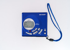 Sharp MD-MT821-A Blue MiniDisc Recorder [DEMO / PLAYS]