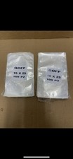 Sacchetti per sottovuoto 15x25