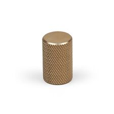 10 pomelli per armadio ottone