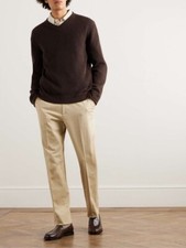 Pantalone Uomo Etro Beige Sartoriale Taglia EU 46/US 32 Made In Italy 100% Cotone