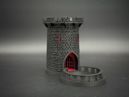 Torre dadi illuminata e - dadi, 5"