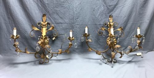 Coppia applique vintage oro - coppia,