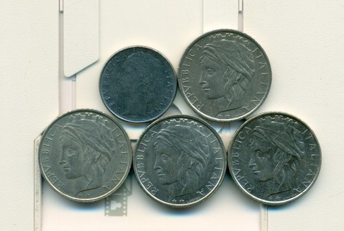 Monete 100 lire - monete,