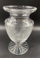 Vaso grande st IMPERIALE soprammobile Cristallo molato Boemia Bohemia vintage