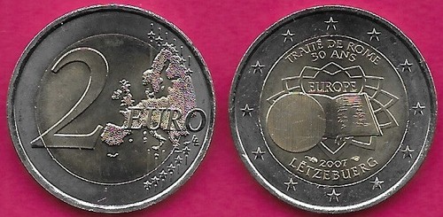 Lussemburgo euro 2007 unc 1 - euro,