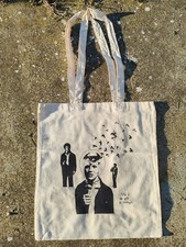 Borsa Shopper Tote Bag Cotone Lucio Battisti Oltre L'anima Latina