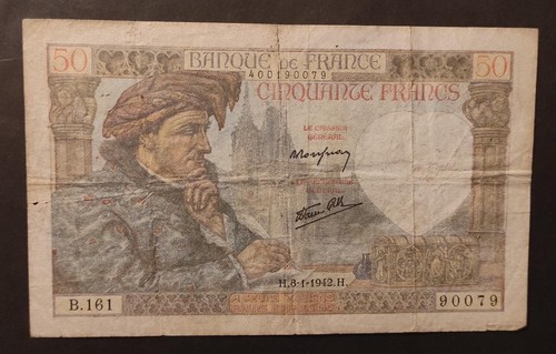 Francia banconota 50 - francia,