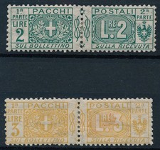 1914-22 ITALIA PACCHI POSTALI