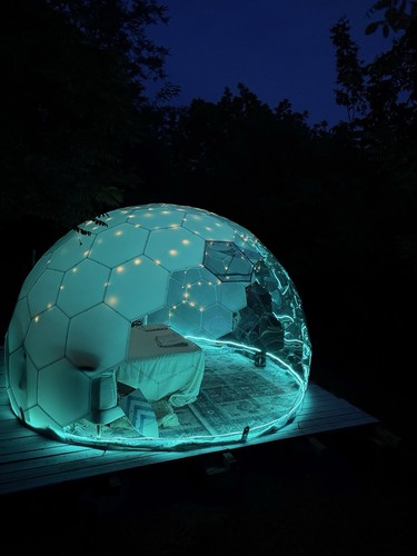 Tenda cupola geodetica - tenda,