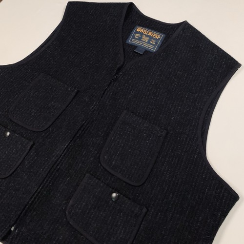 Gilet lana vintage woolrich - gilet,