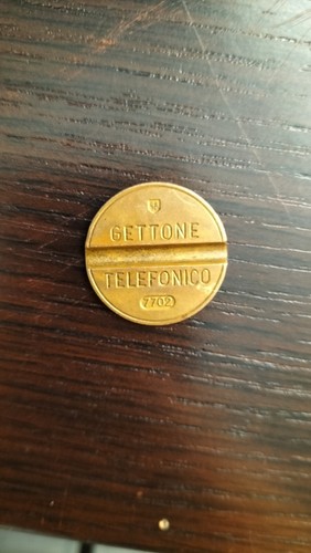 Gettone telefonico raro 7702 - gettone,