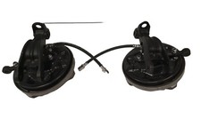 COPPIA MOZZI MONTANTI COMPLETI ANTERIORI FIAT 500 EPOCA CON FUSELLI RIGENERATI