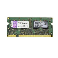 KINGSTON KAC-MEMF/1G 1GB MHZ PC2 DDR2 667MHZ SODIMM MEMORIA BANCO MODULO RAM | P