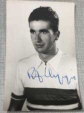 CICLISMO : CARTOLINA CON FILIPPI AUTOGRAFATA-CAMPIONE DEL MONDO DILETTANTI 1953