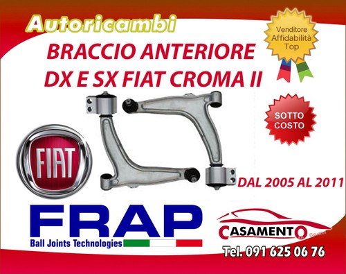 Braccio sospensione ant e - sospensione, dx