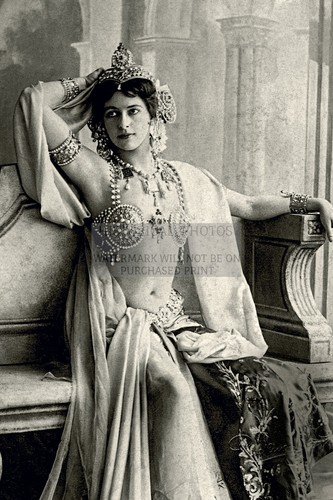 Cartolina mata hari condannata - cartolina,