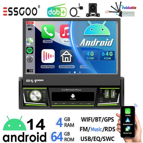 Dab 64gb android 1 din - 4+64gb, 14