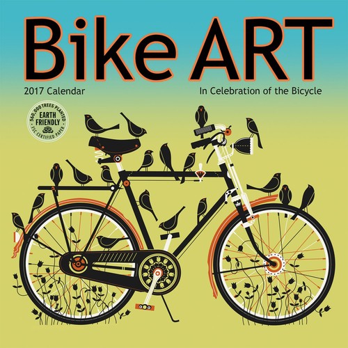 Bike art 2017 calendar in - calendar:,