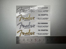 Adesivo 2 pezzi USA Fender