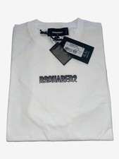 T-shirt Dsquared tshirt dalla Taglia XS alla Taglia XXL colore bianco logo 3D