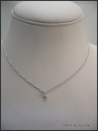 Girocollo oro diamante