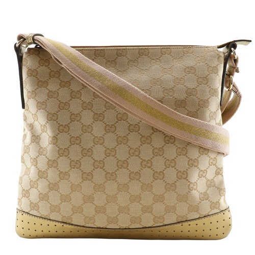 Gucci canvas shoulder bag - gucci,