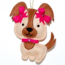 Kit ricamo in feltro per