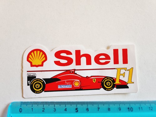Adesivo shell ferrari - adesivo,