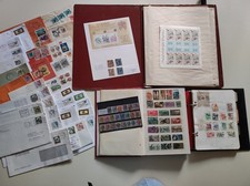 LOTTO ALBUM FRANCOBOLLI, FILATELIA, TUTTO CIO' FOTOGRAFATO, NE PIU' NE MENO