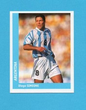 FRANCIA-FRANCE 98-DS-Figurina n.334-SIMEONE-ARGENTINA-NEW DA BUSTINA