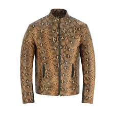 Giacca pelle uomo italiana