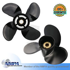 Elica fuoribordo per Mercury 25-70 CV, tutte le pendenze, 13 denti, alluminio