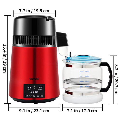 Distillatore acqua con - d’acqua, 4l