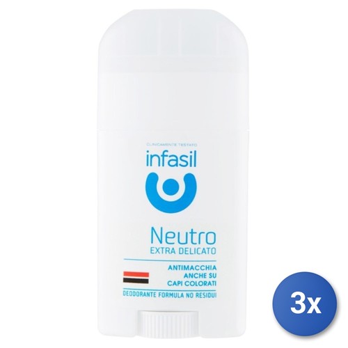Infasil deodorante stick 50 - 3x,