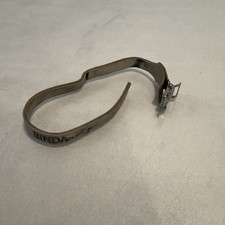 (Singolo) Alfredo Binda Cinturino con punta in pelle bianca -