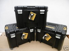 3x DEWALT DEEP TSTAK CUSTODIE