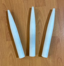 MODERNARIATO-DESIGN-STILIZZATE COPPE PER LAMPADA-DECORATIVE-BIANCHE-AFFUSOLATE