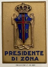 REGIA FEDERAZIONE ITALIANA CANOTTAGGIO DISTINTIVO PRESIDENTE DI ZONA RFIC